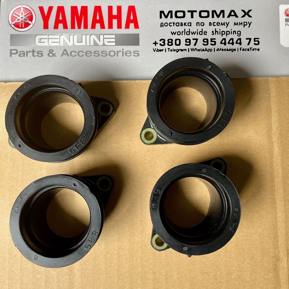 Манифолды Yamaha R6 1999 -2002 (4шт), Новый, YAMAHA original