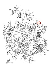 Ручка открытия бардачка R T-Max500 3gen 2008-, Новый, YAMAHA original