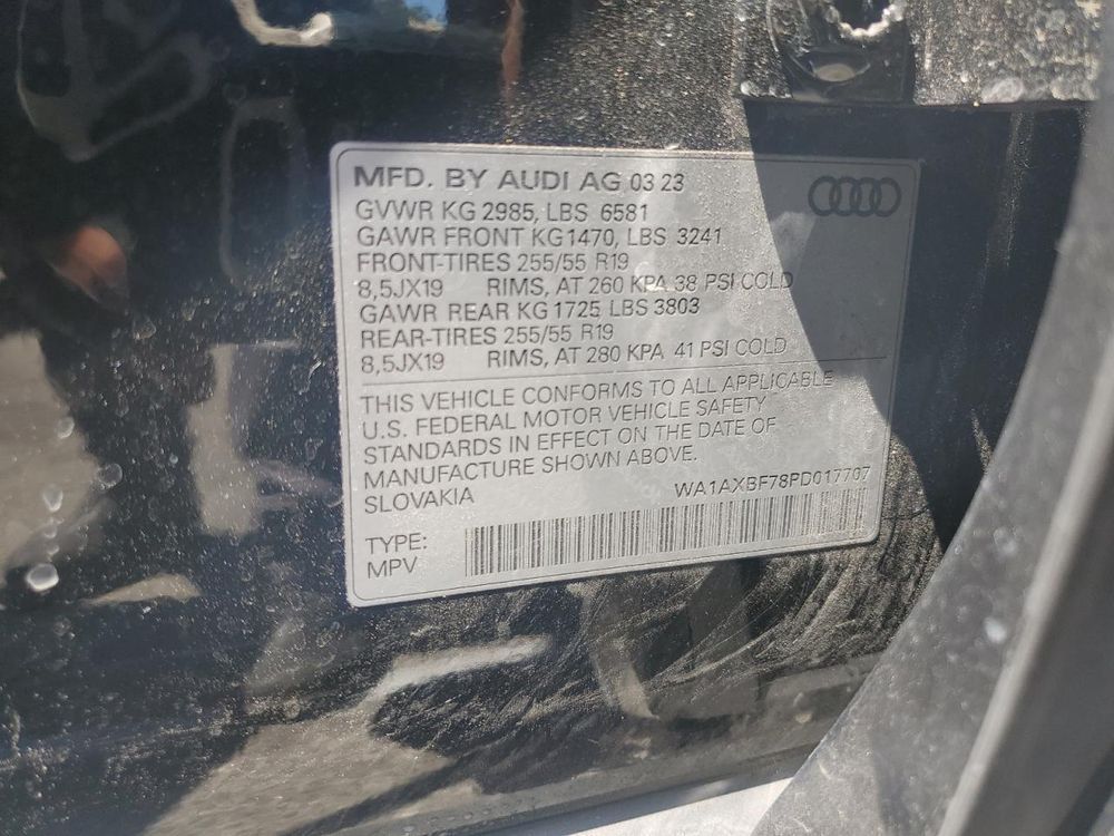2023 AUDI Q7 $48500 дорозі