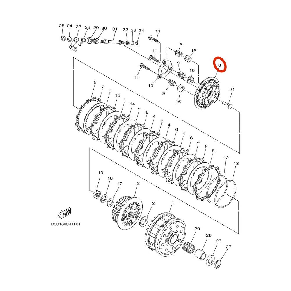 , Новий, YAMAHA original