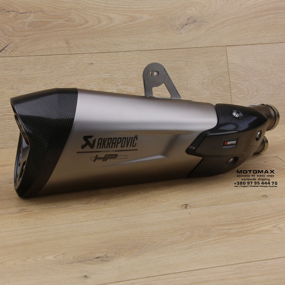 Выхлоп Akrapovic, Б/У, BMW original