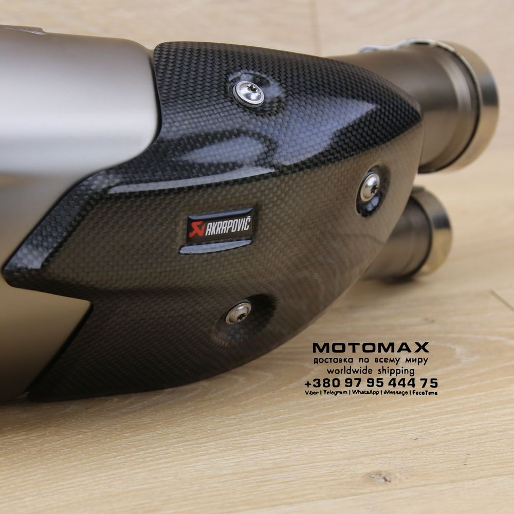 Выхлоп Akrapovic, Б/У, BMW original