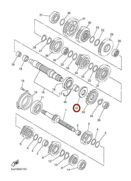 , Новий, YAMAHA original