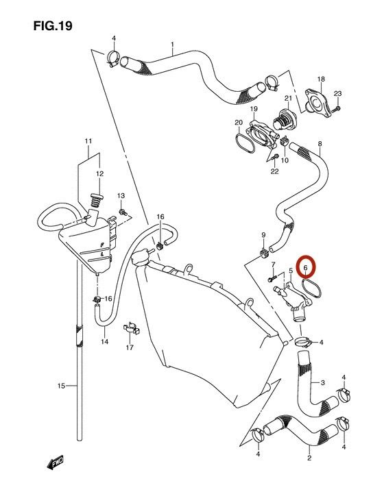 O-RING, Новый, SUZUKI original