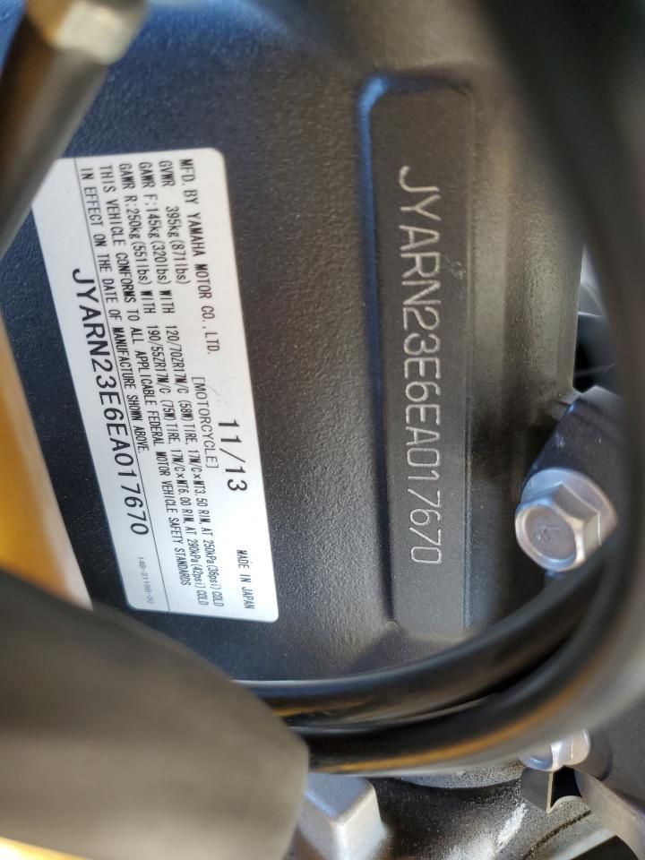 2014 YAMAHA YZFR1